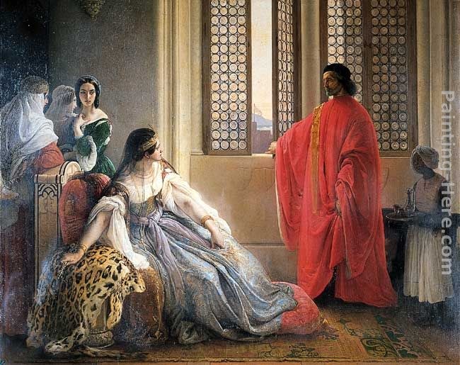 Francesco Hayez Caterina Cornaro Deposed from the Throne of Cyprus